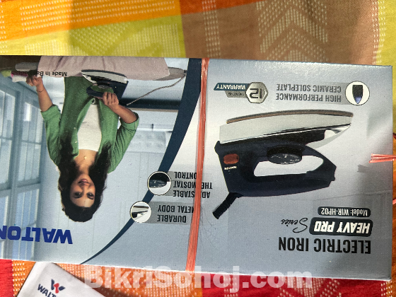 Walton heavy dry iron